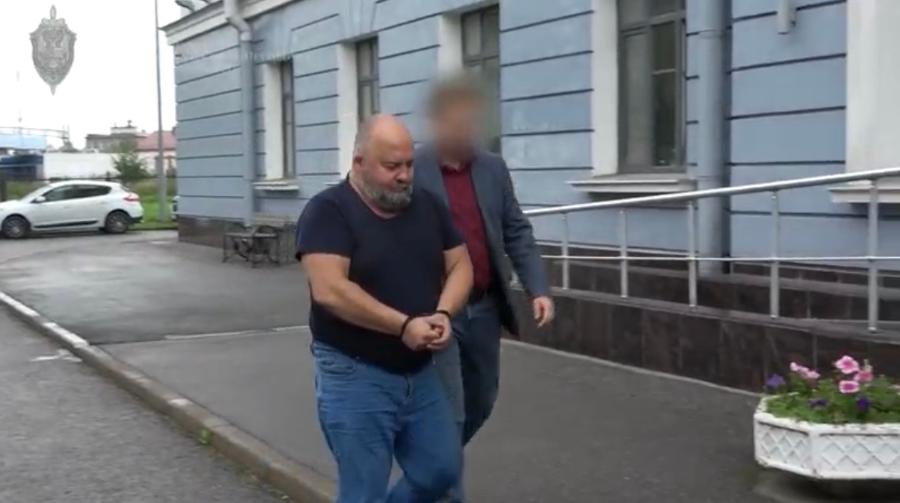 Президента объединения частных детективов в Петербурге приговорили к 12 годам колонии строгого режима за госизмену | Стоп-кадр из видео пресс-службы УФСБ России по Санкт-Петербургу и Ленобласти
