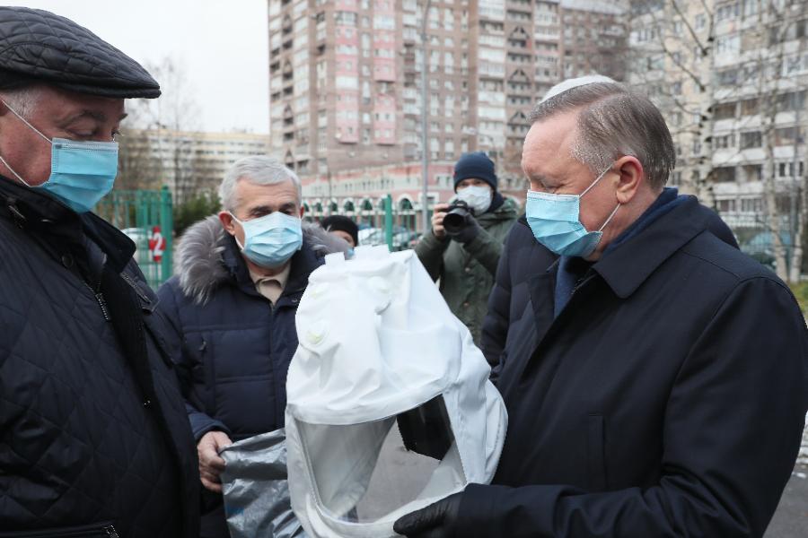 Александр Беглов совершил объезд Выборгского района | ФОТО пресс-службы администрации Петербурга