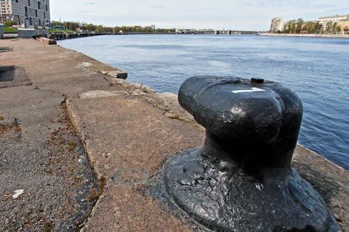 А причал-то голый!..  | ФОТО Дмитрия СОКОЛОВА