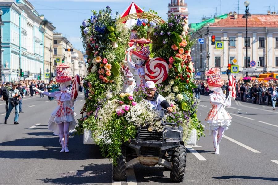 Центр Петербурга перекроют из-за Фестиваля цветов | ФОТО пресс-службы Смольного