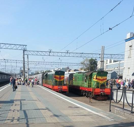 Электричка сбила перебегающую пути женщину в Петербурге | Фото: Ксения Якубовская