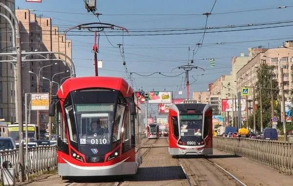 Трамвай №23 две недели будет ездить по-другому | Фото: СПб ГУП «Горэлектротранс».