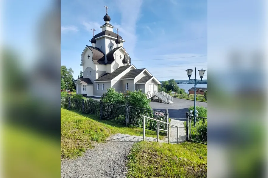 В Кондопоге восстанавливают сгоревшую Успенскую церковь | ФОТО АВТОРА