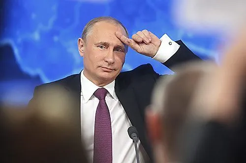 53 вопроса президенту | ФОТО Сергея ЧИРИКОВА/EPA