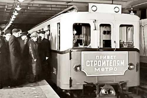 Из Фридрихсфельде в Автово | Новые станции метро в конце 1940-х годов в столице открывали с трофейными вагонами. <br>ФОТО предоставлено пресс-службой ГУП «Петербургский метрополитен» 