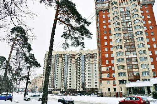 Два курорта, две судьбы | Многоэтажные жилые комплексы методично наступают «на пятки» сестрорецким паркам и скверам. ФОТО Сергея ГРИЦКОВА