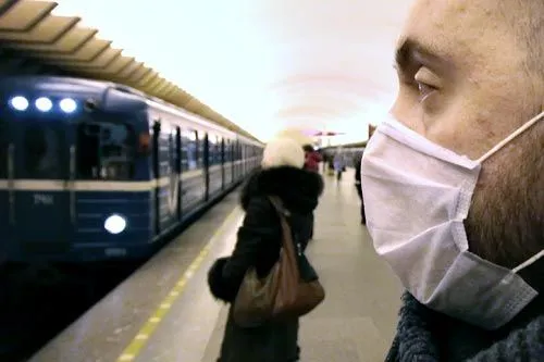 H1N1 на транспорте | ФОТО Дмитрия СОКОЛОВА